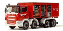 Scania R Abrollcontainer Feuerwehr 'Interschutz'