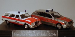 Mercedes Benz W123 und E-Klasse NEF